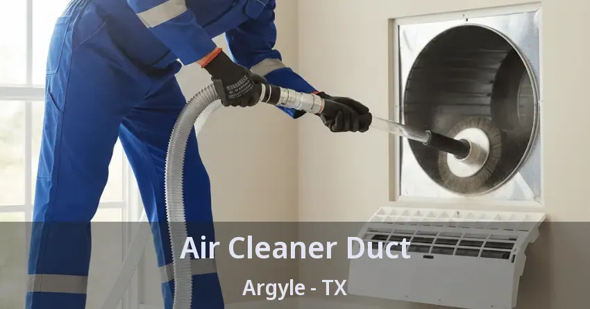 Air Cleaner Duct Argyle - TX