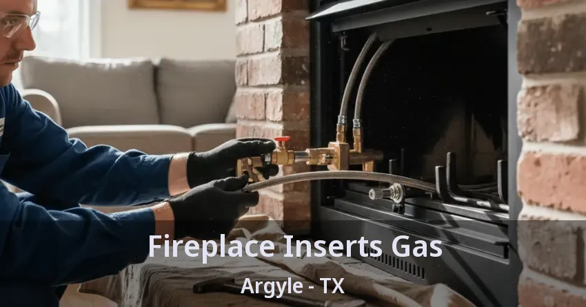 Fireplace Inserts Gas Argyle - TX