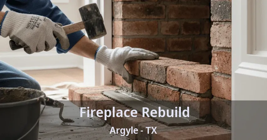 Fireplace Rebuild Argyle - TX