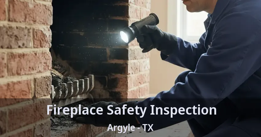 Fireplace Safety Inspection Argyle - TX