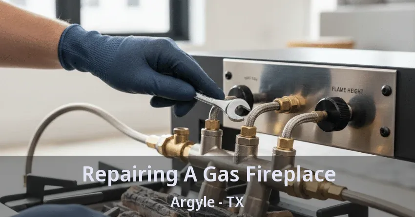 Repairing A Gas Fireplace Argyle - TX